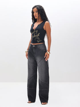 Notch Neck Tank Top