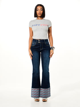Flag Baby Tee