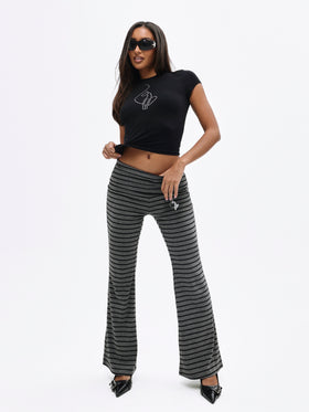 Rhinestone Logo Baby Tee