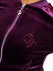 Velour Track Jacket