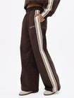 Nylon Track Pant With Side Stripe