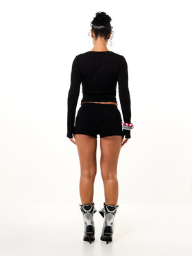 Micro Short with Heart Logo