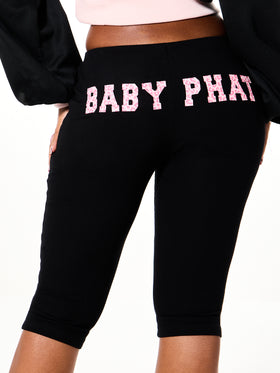 Capri Legging with Leopard Logo