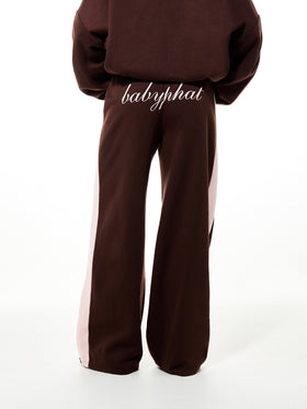Color Block Wide Leg Sweatpant