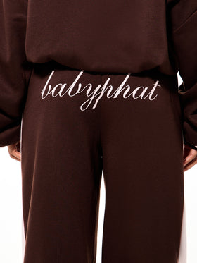 Color Block Wide Leg Sweatpant