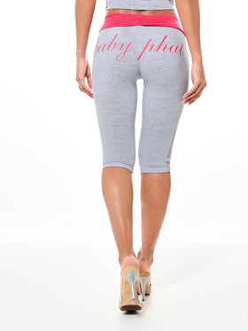 Foldover Capri with Contrast Waistband