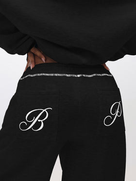 Logo Marled Sweatpant