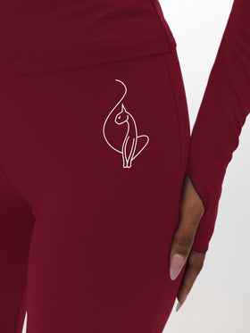 Pull on Flare Leggings