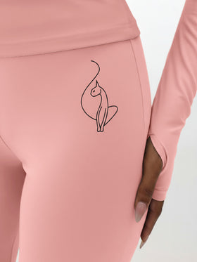 Pull On Flare Leggings