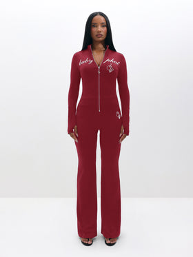 Long Sleeve High Neck Zip Up Top