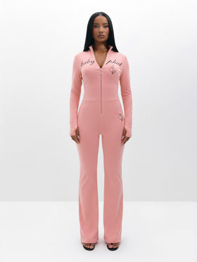 Long Sleeve High Neck Zip Up Top