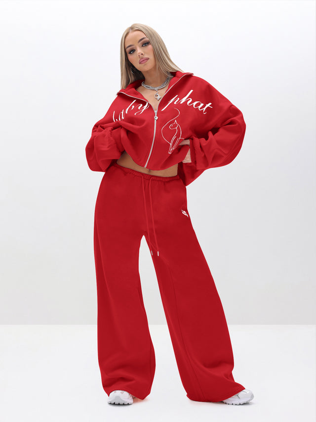 Baggy Sweatpants With Appliqué