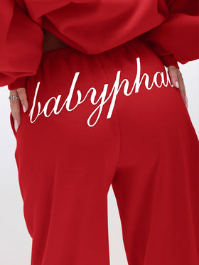 Baggy Sweatpants With Appliqué