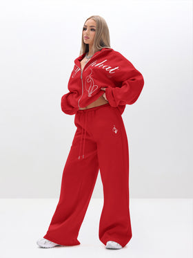 Baggy Sweatpants With Appliqué