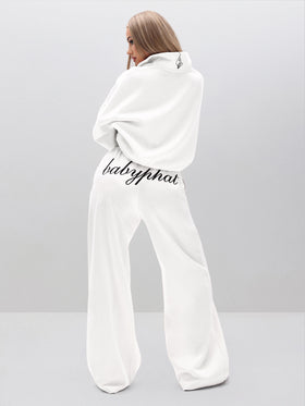 Baggy Sweatpants With Appliqué