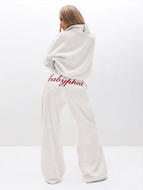 Baggy Sweatpant with Appliqué