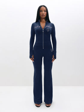 Long Sleeve High Neck Zip Up Top