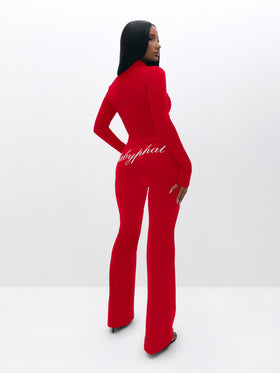 Long Sleeve High Neck Zip Up Top