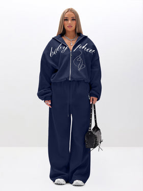Baggy Sweatpants With Appliqué