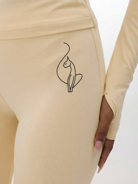 Pull On Flare Leggings