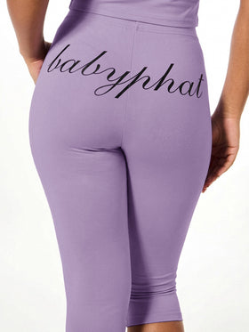 Logo Capri Legging