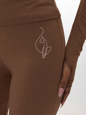 Pull On Flare Leggings