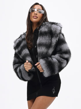 Faux Fur Jacket