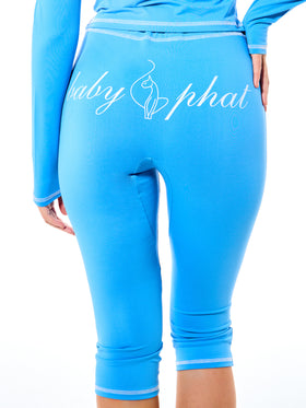 Capri Leggings with Contrast Stitch