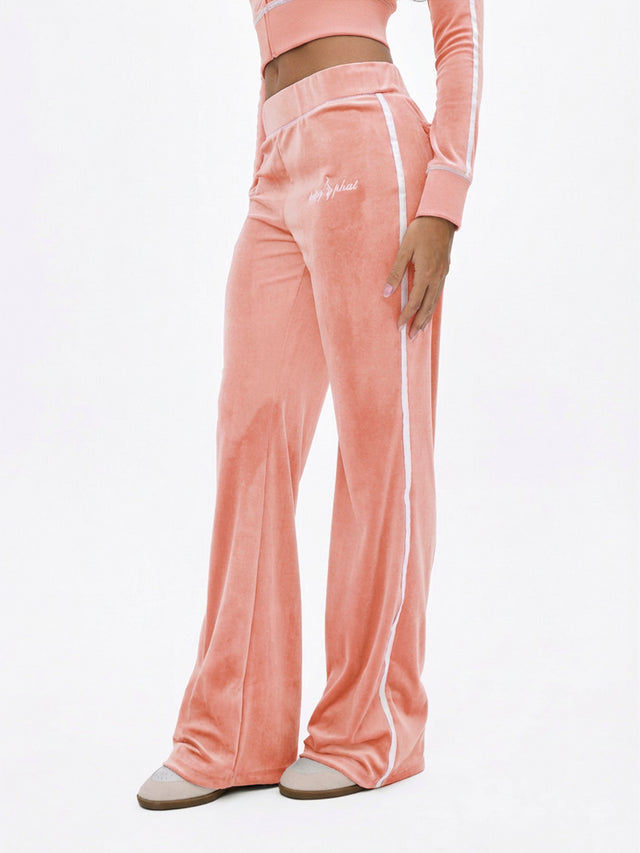 Retro Velour Flare Sweatpant