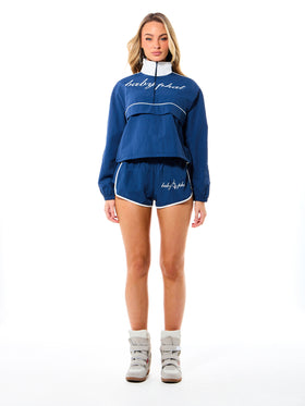 Half Zip Retro Windbreaker