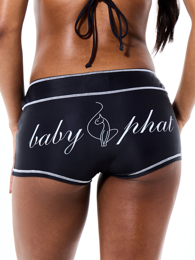 Contrast Stitch Swim Shorts