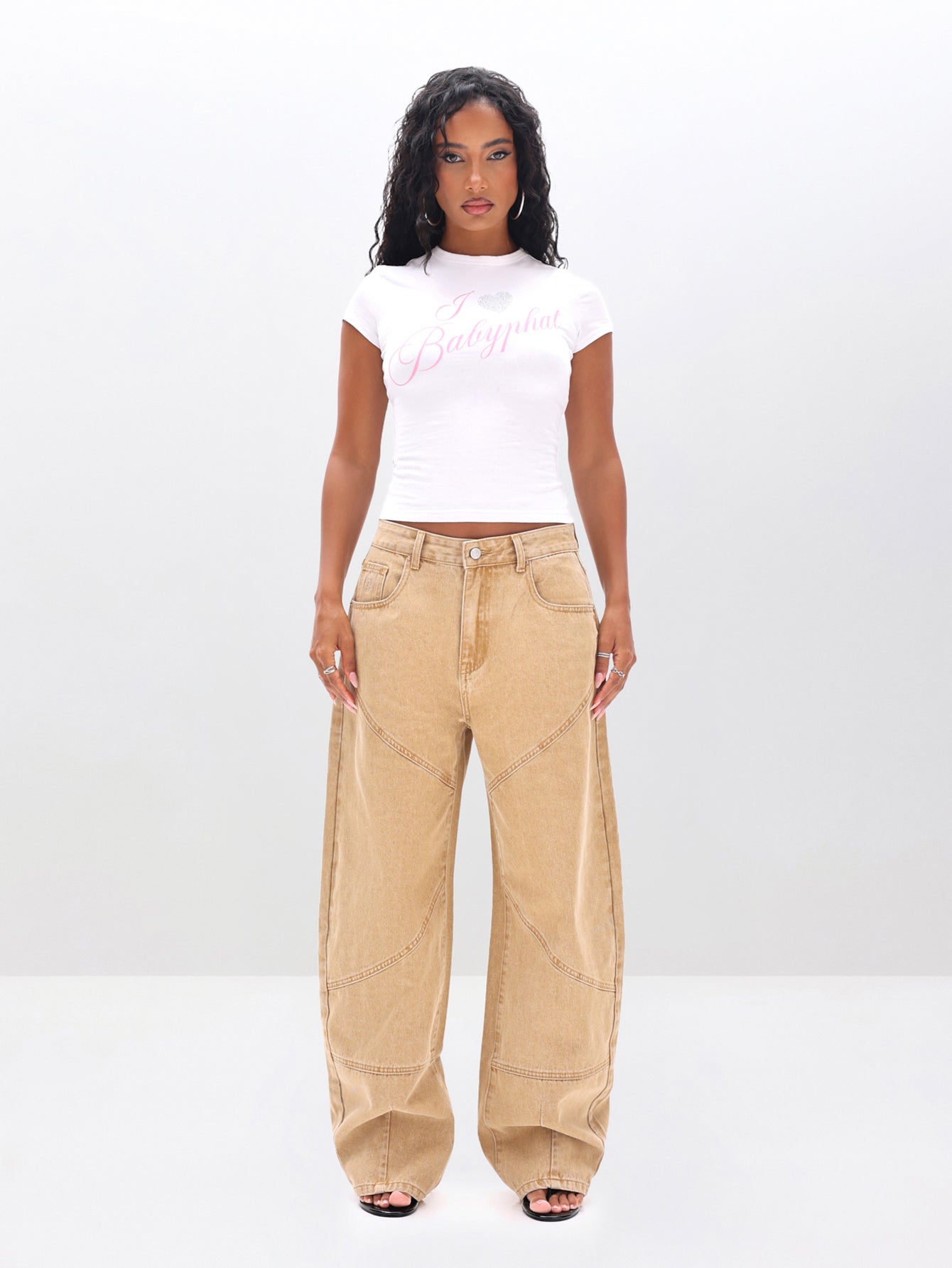 Barrell Jeans with Paneling