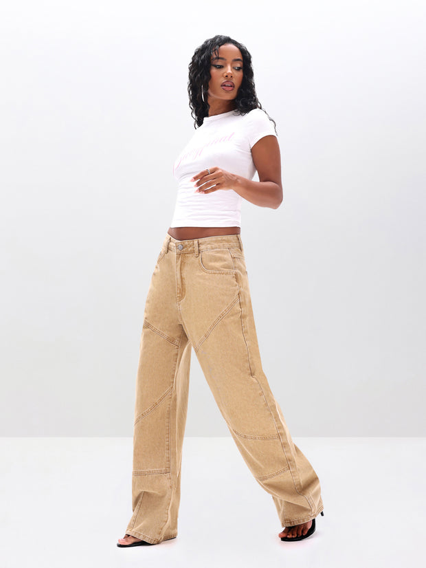 Barrell Jeans with Paneling