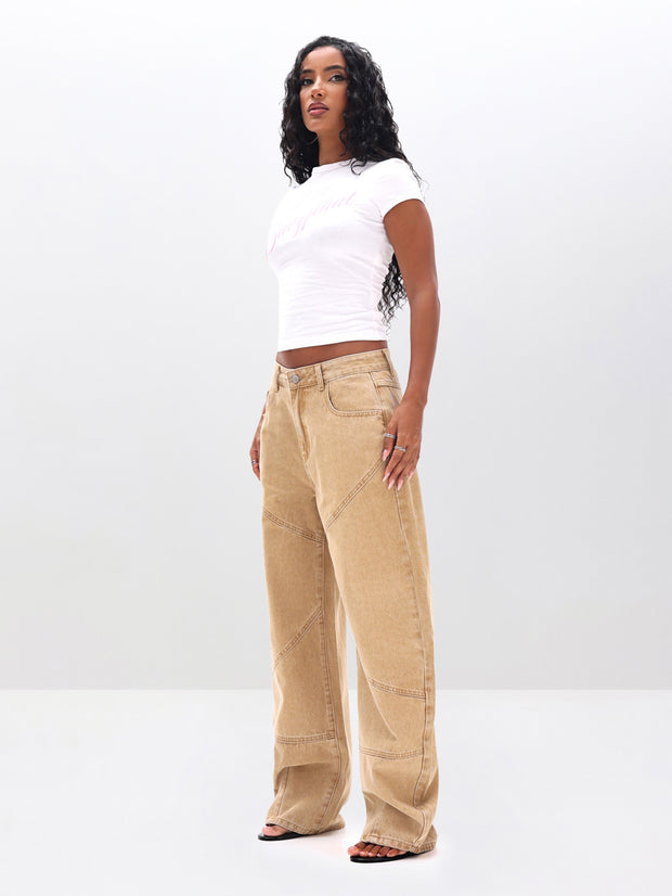 Barrell Jeans with Paneling