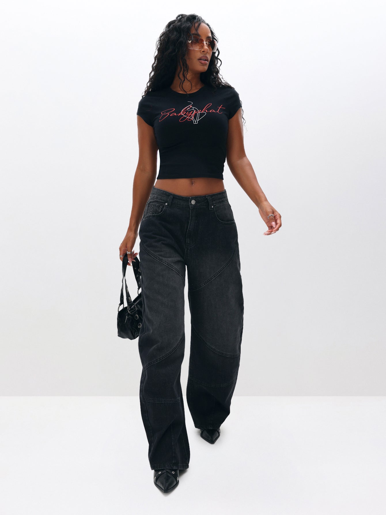 Raglan Graphic Baby Tee – Baby Phat