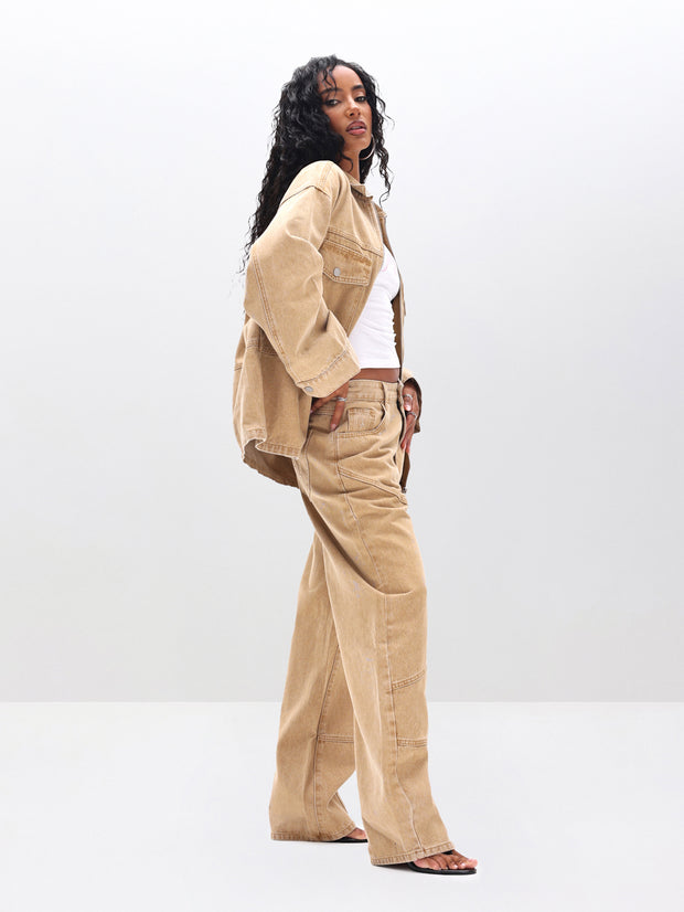 Oversized Denim Shacket