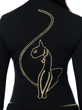 Baby Phat X True Religion Crystal Long Sleeve Baby Tee