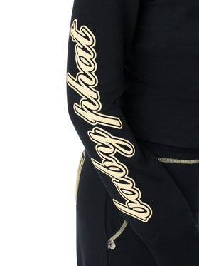 Baby Phat X True Religion Crystal Zip Hoodie