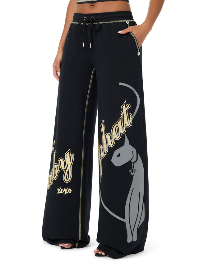 Baby Phat X True Religion Low Rise Baggy Sweatpant