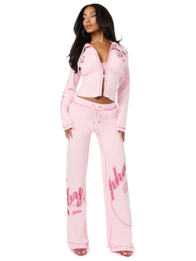 Baby Phat X True Religion Low Rise Baggy Sweatpant