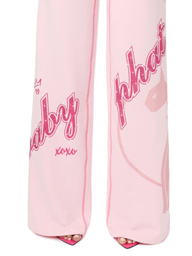 Baby Phat X True Religion Low Rise Baggy Sweatpant
