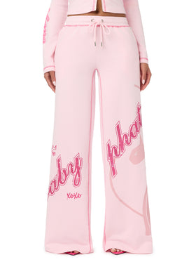 Baby Phat X True Religion Low Rise Baggy Sweatpant