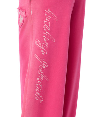 Baby Phat X True Religion Crystal Low Rise Sweatpant