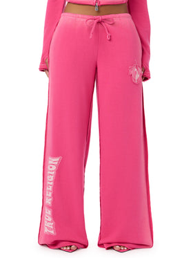 Baby Phat X True Religion Crystal Low Rise Sweatpant
