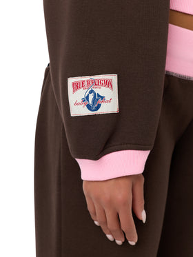 Baby Phat X True Religion Crystal Girlfriend Zip Hoodie