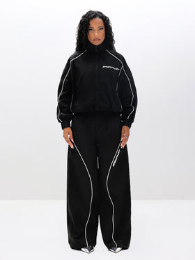 Nylon Track Jacket