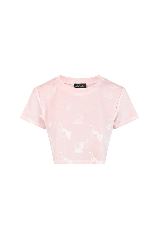 Aubrey Velour Crop Top