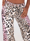 Baggy Jeans in Animal Print