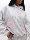 Logo Marled Hoodie
