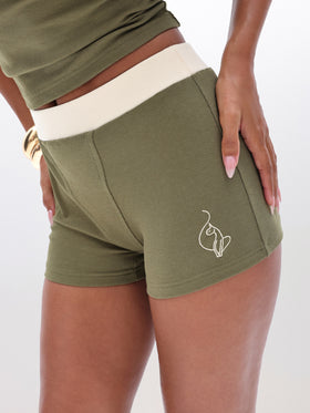 Ribbed Boxer Style Short